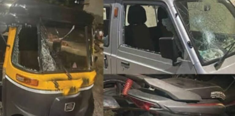 वाहन तोडफोड फरार आरोपी आखिर अटक !