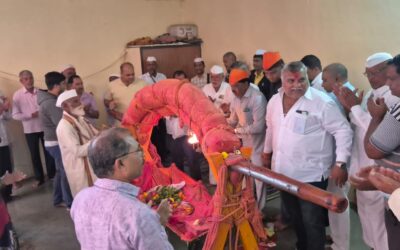 टाकळी ढोकेश्वर येथे आज तुळजाभवानी पालखी यात्रोत्सव